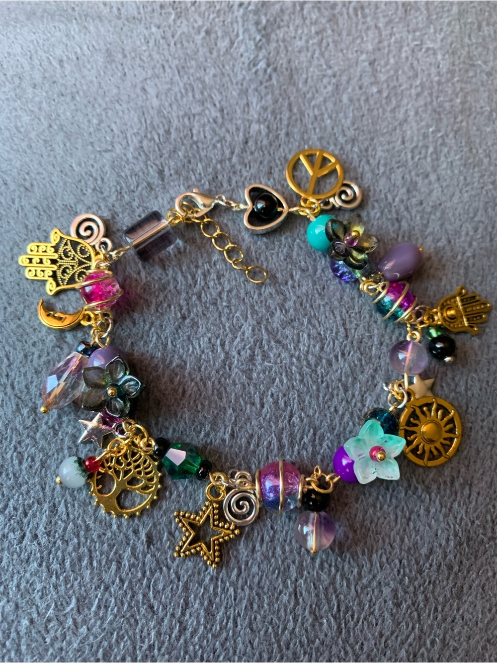 Whimsigoth Charm Bracelet